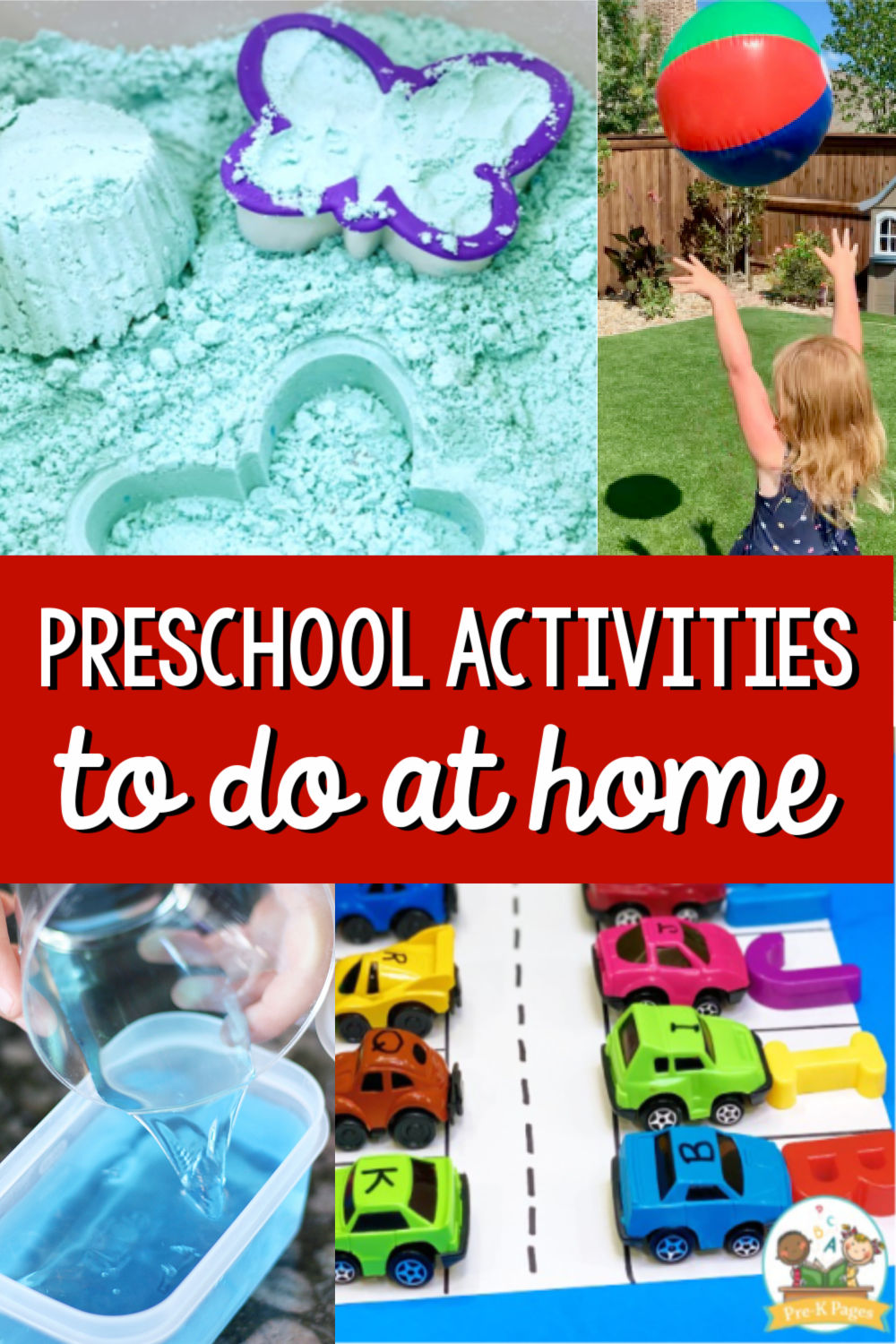 Simple and engaging activities for preschoolers to learn and grow at home.