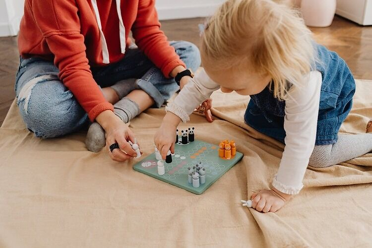 Turning simple board games into developmental milestones for toddlers.